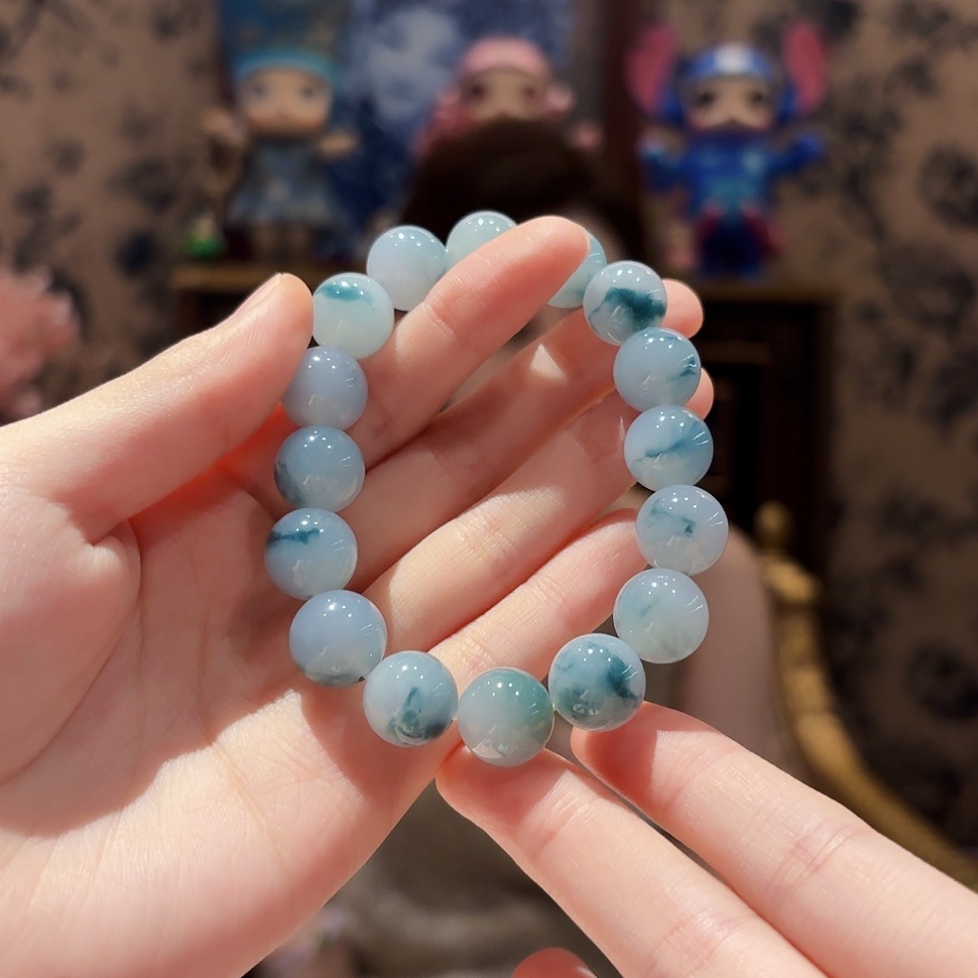 未镶嵌手链翡翠手串