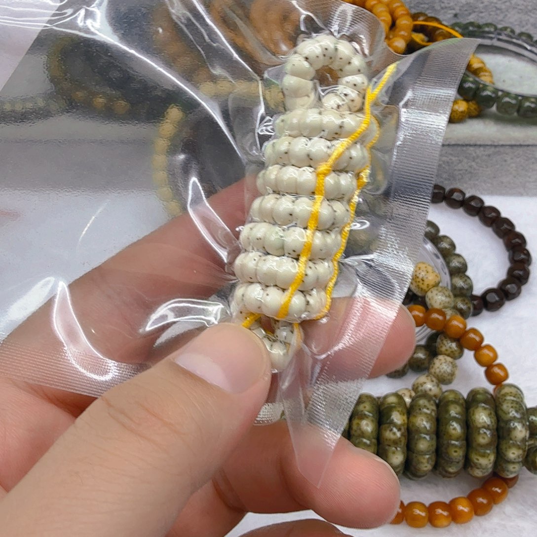 星月菩提手串22殿堂半臂大留白星月菩提大肠0.6-108