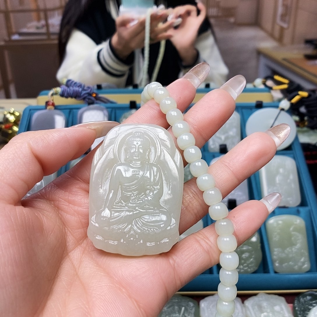 和田玉颈饰未镶嵌～***~