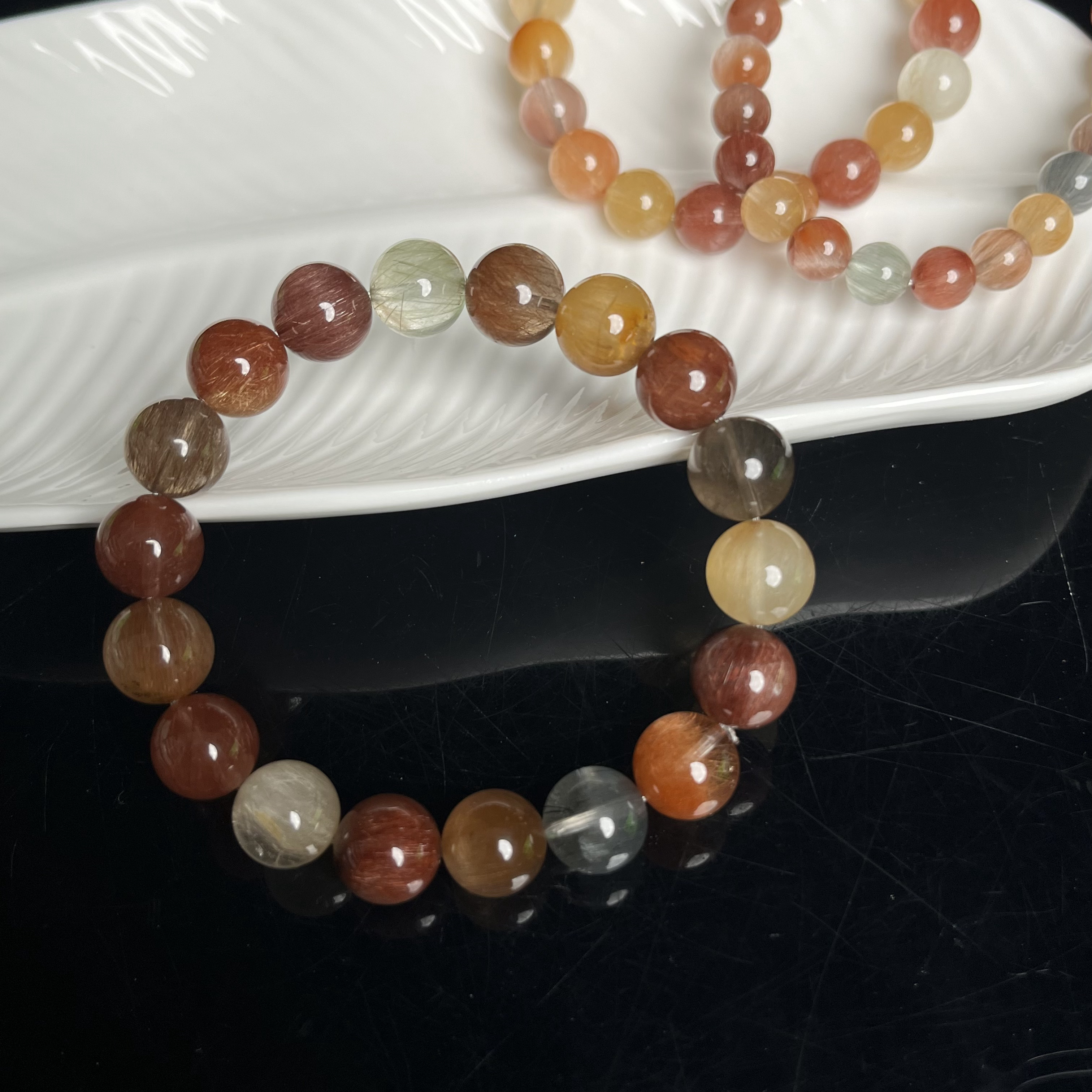 藏藏版彩兔毛手串N3005多样性发其一