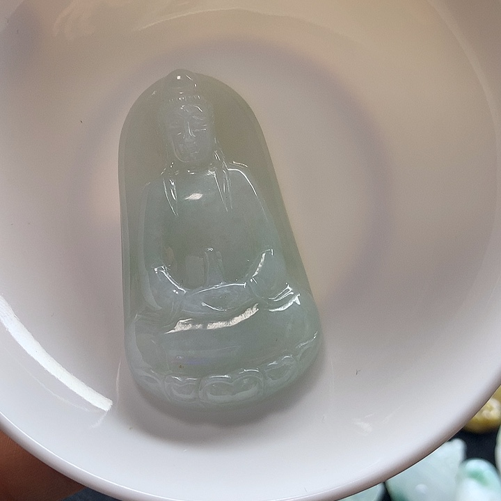 翡翠散珠长56观音