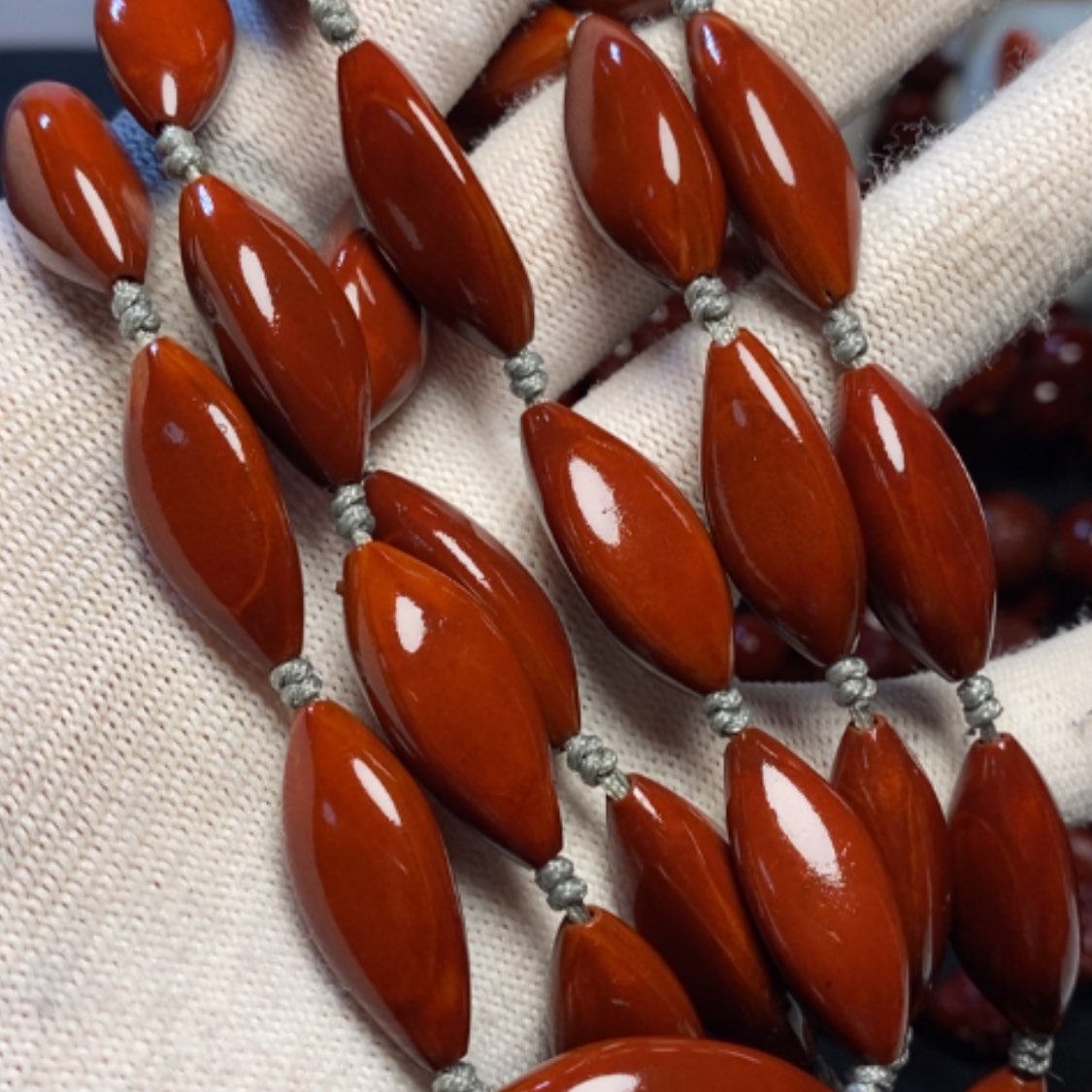 【闪购商品】吊坠橄榄核柳叶脖挂12