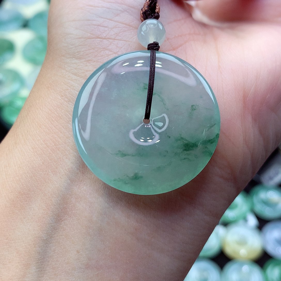 翡翠颈饰未镶嵌35尺寸31-5.3