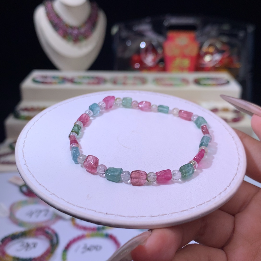 碧玺手链未镶嵌碧玺