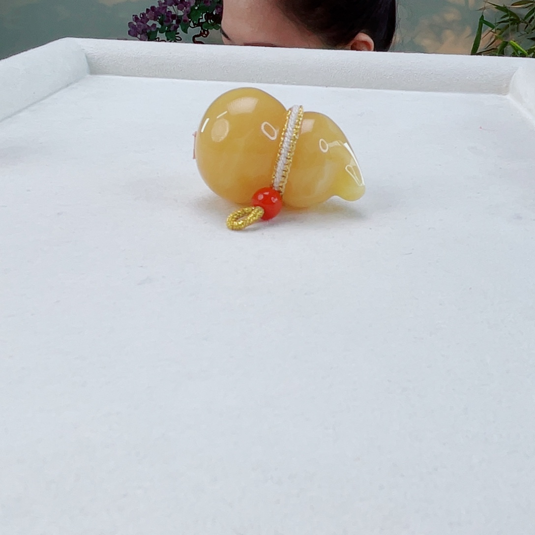 蜜蜡颈饰未镶嵌蜜蜡