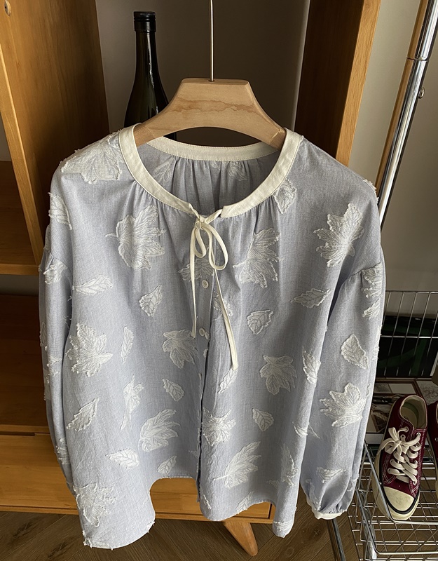 【杭州S姐】提花衬衫08009