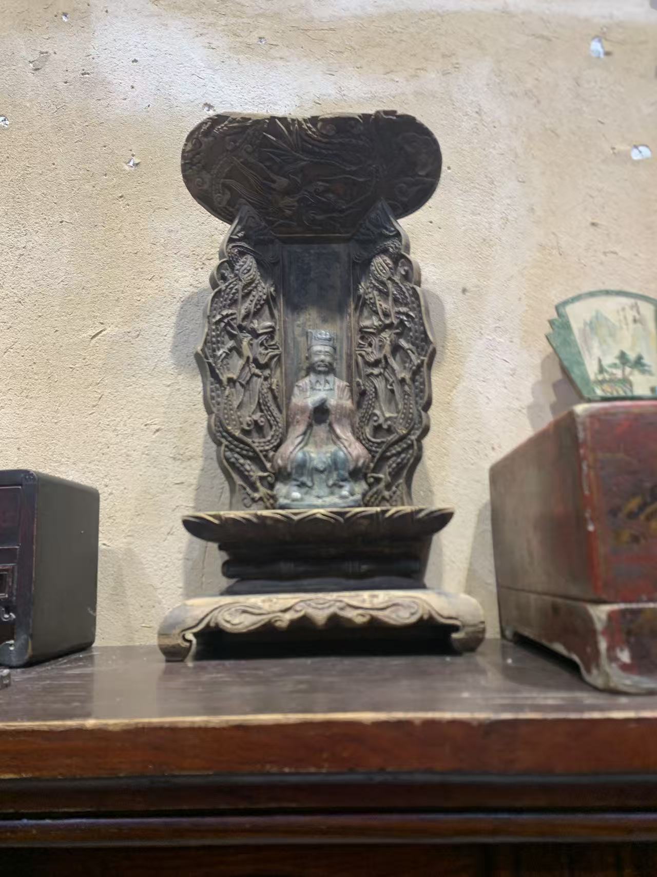 仿古工艺品茶室装饰