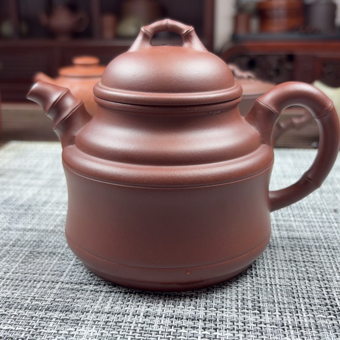 紫砂茶壶400cc紫砂壶紫泥