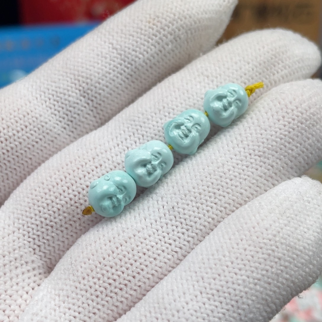 绿松石未镶嵌挂件