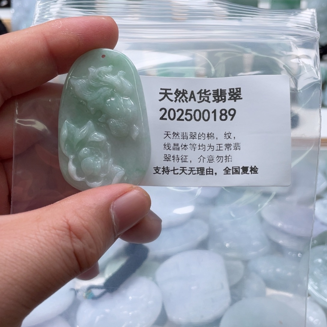 翡翠未镶嵌颈饰2559885