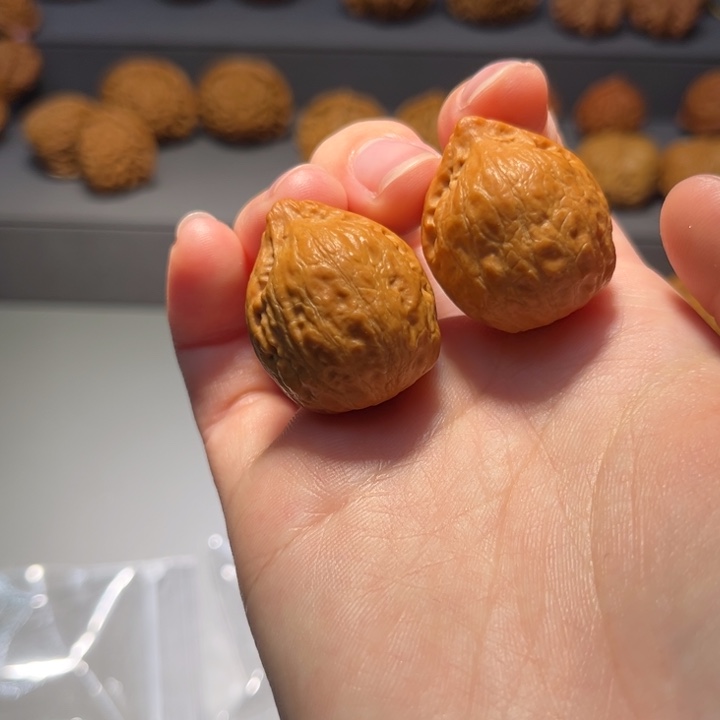 把件文玩核桃奶豆198