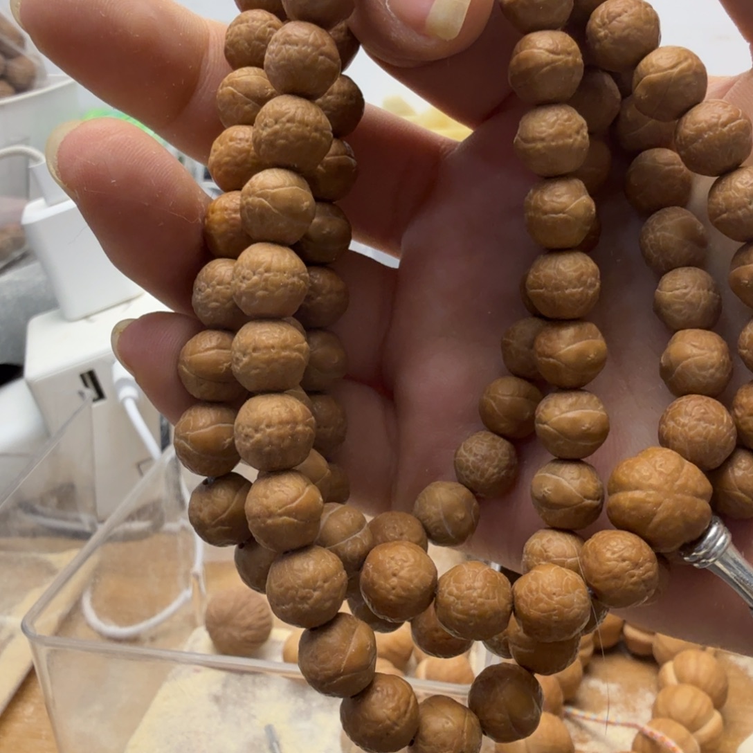 手串猴头核桃猴头雕刻凤眼脖挂