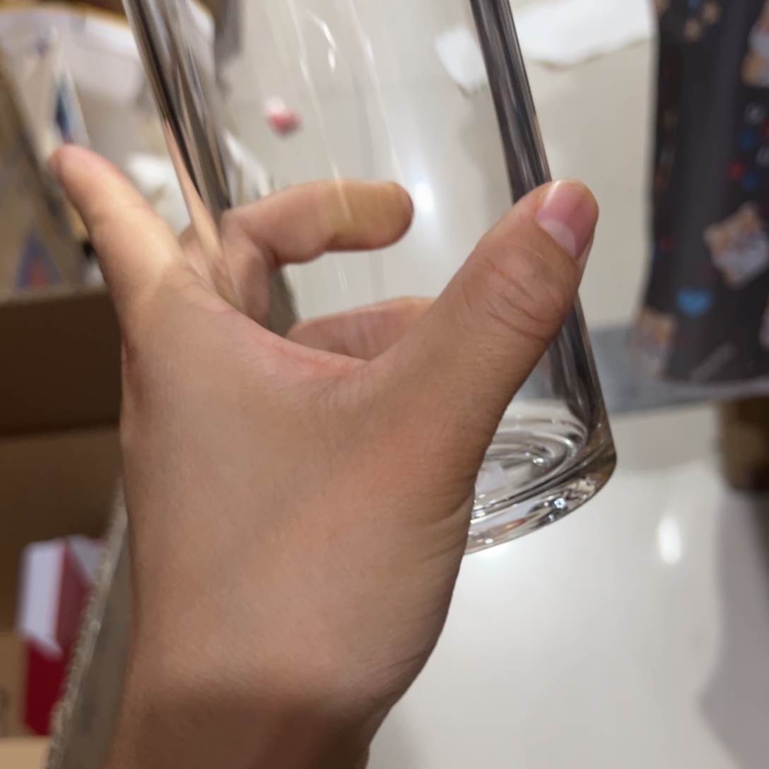 玻璃杯5305305301206单层烫手玻璃杯➕杯套