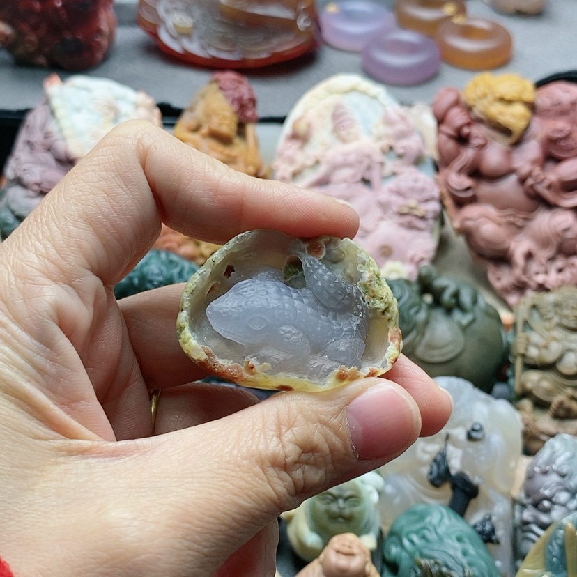 【闪购商品】未镶嵌吊坠定制玛瑙