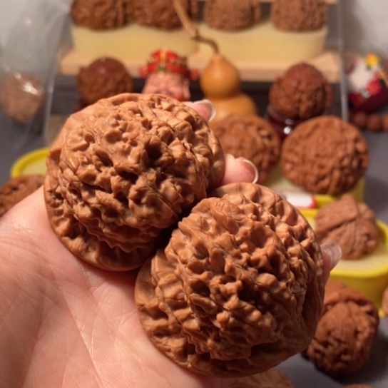 文玩核桃吊坠53官帽全品