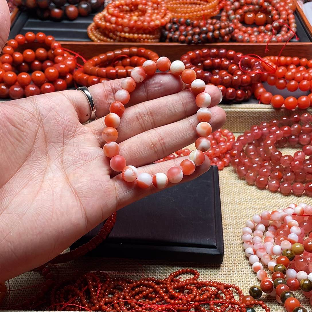 手链未镶嵌南红玛瑙