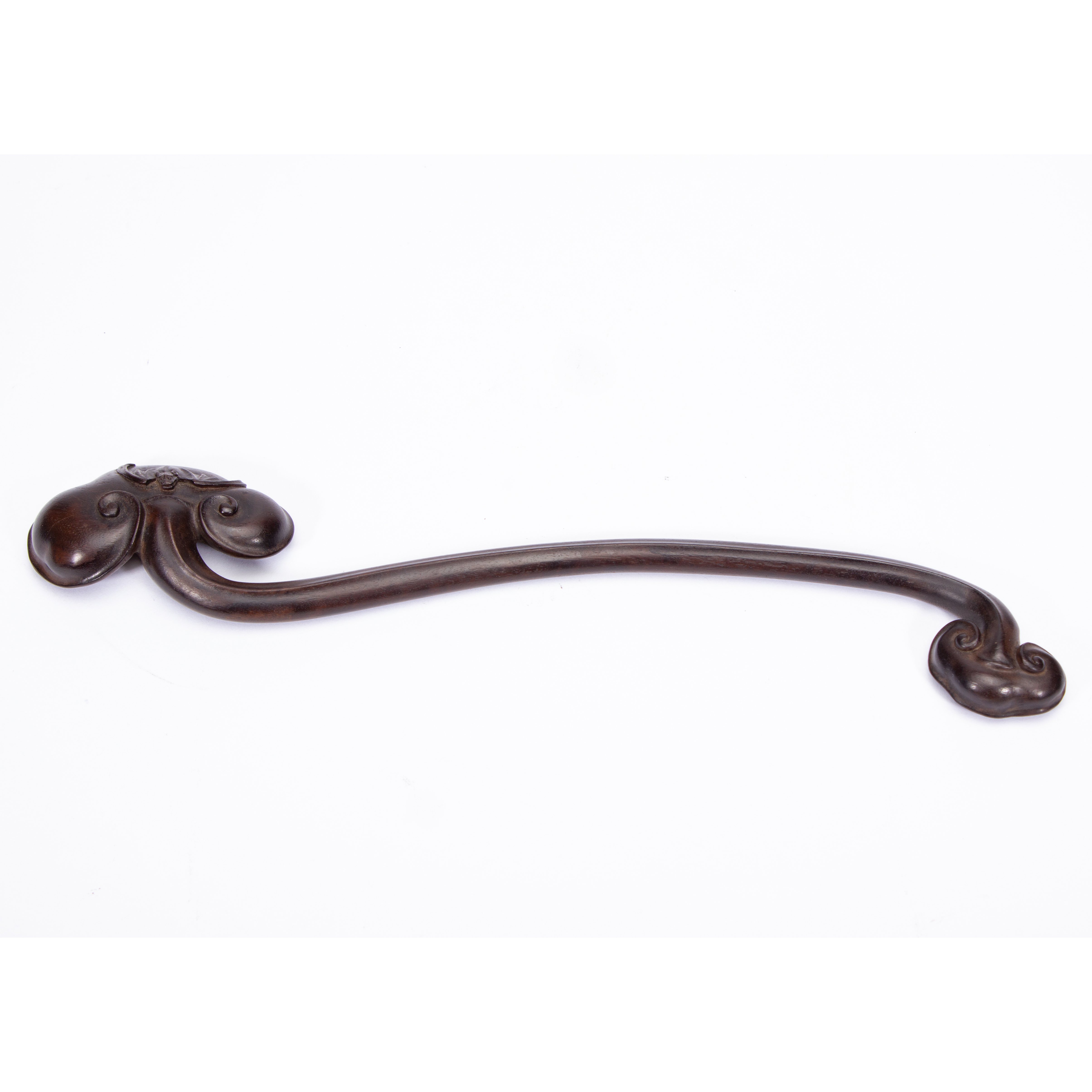  【程田文物】清代-红木-如意摆件241216-22