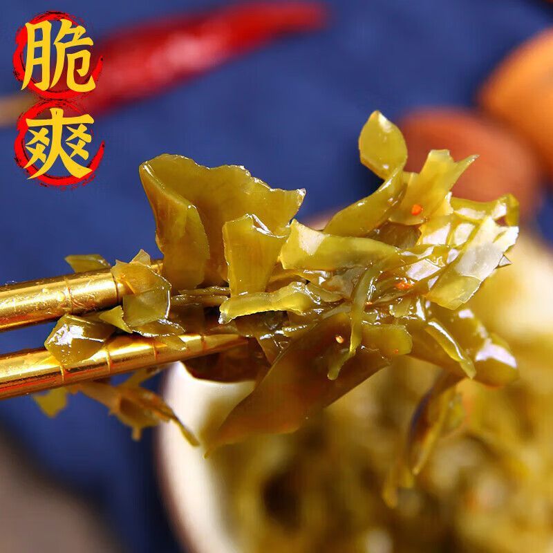 蜀味龙微辣海带零食休闲下饭菜开袋即食海带丝麻辣正宗调料 图片 4