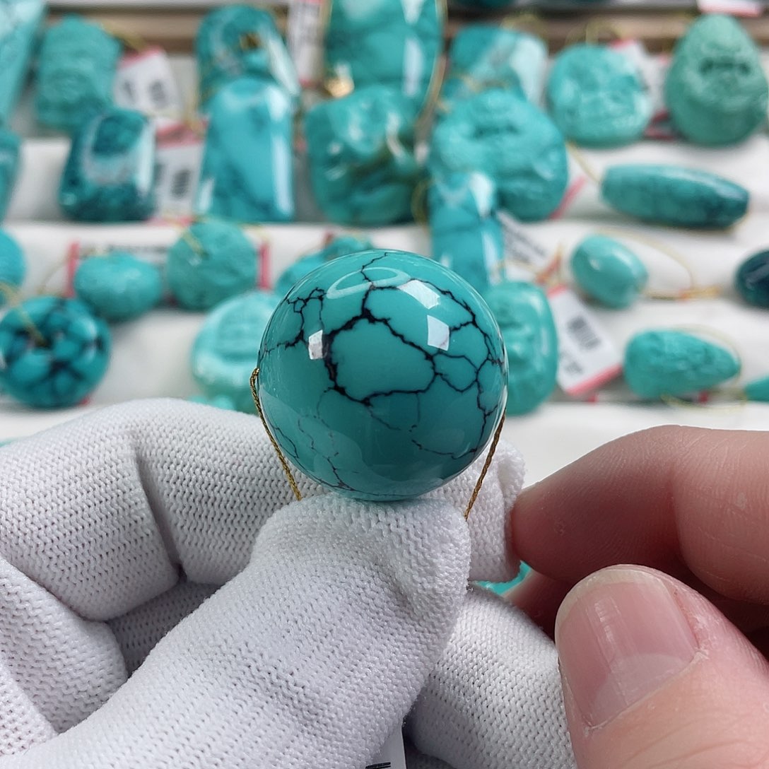 绿松石颈饰未镶嵌尺寸27.1