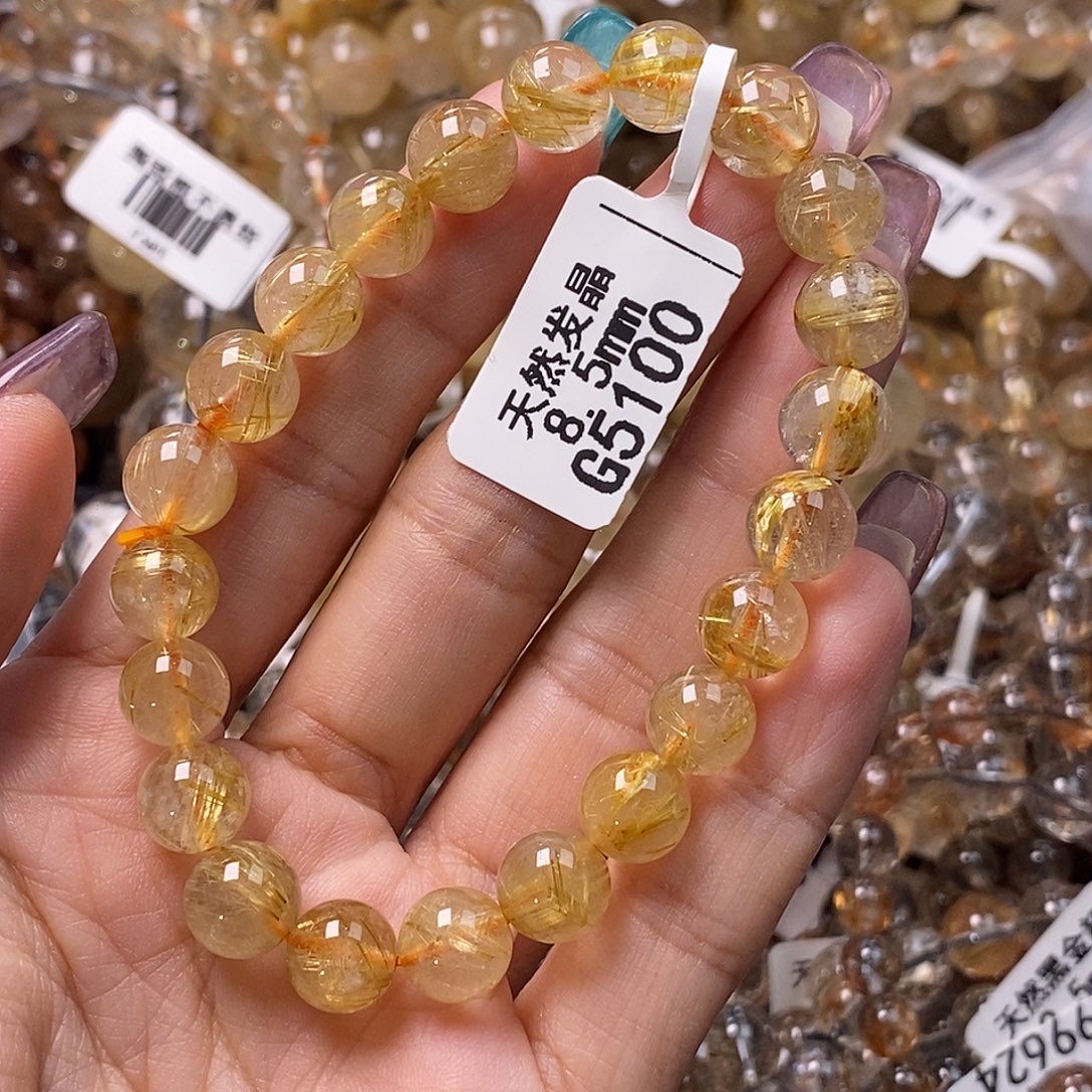 水晶手链未镶嵌水