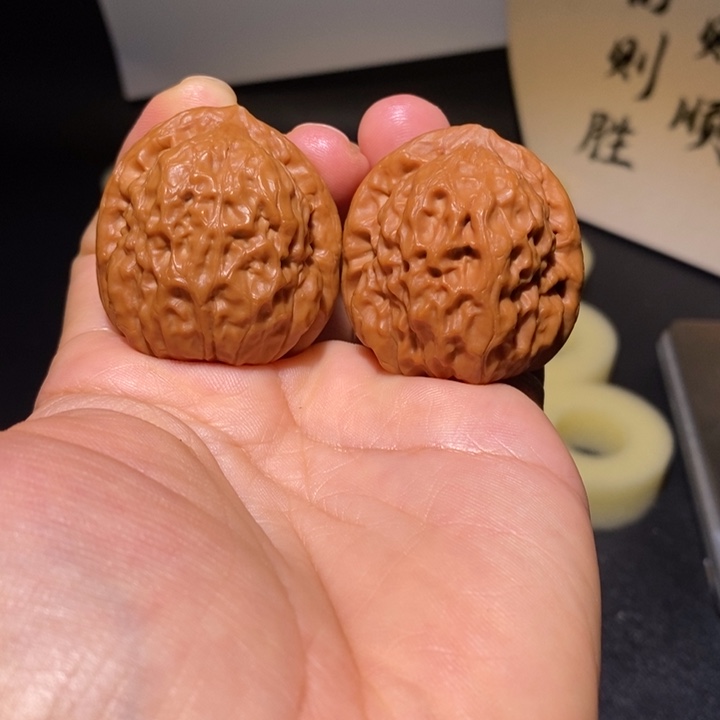 文玩核桃吊坠甲骨文37+