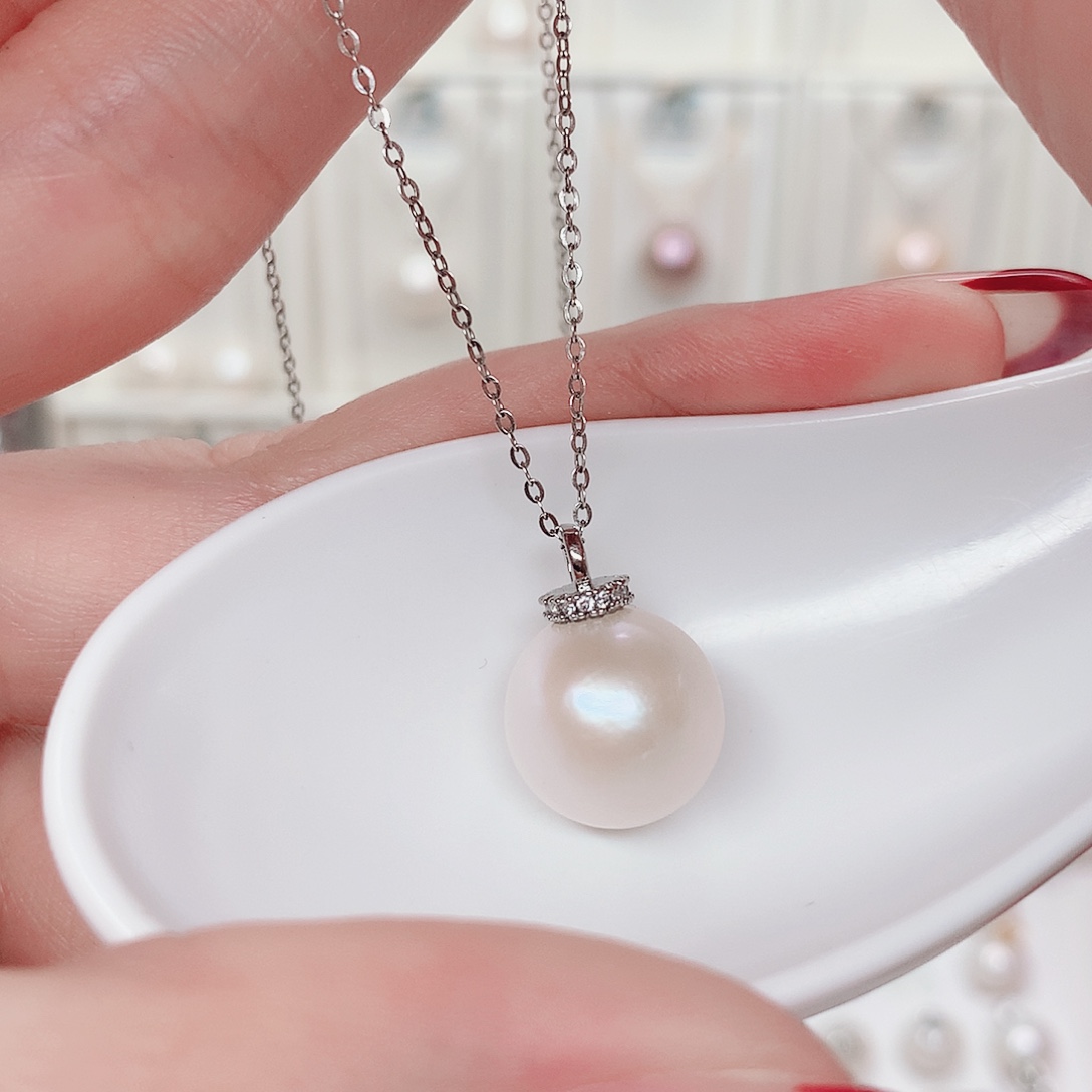 吊坠(赠链)合金淡水珍珠