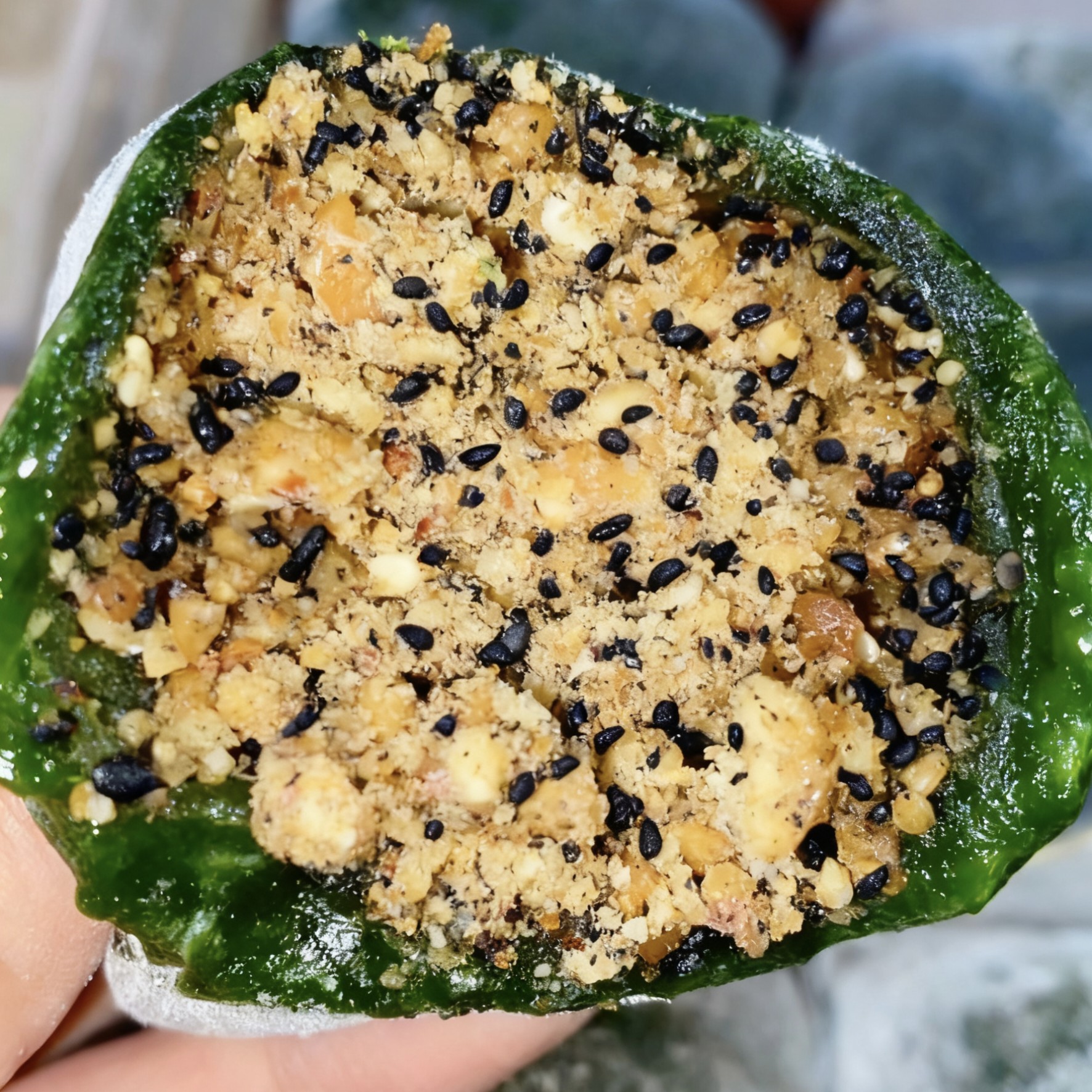 【惠州特色手工糕点】客家艾糍罗浮山小糍粑芝麻花生红豆糯米现磨青团糯糯叽叽零食手工500g一盒罗浮山特色美食