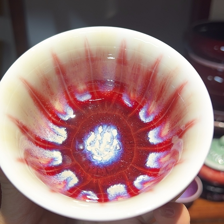 瓷片景德镇品艺轩郎红