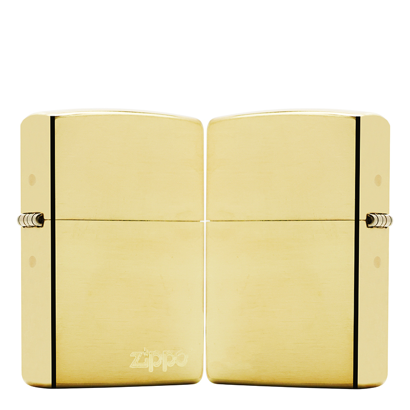 ZIPPO/之宝打火机黄铜【204zippo标YG】原装正品煤油机DYJ1