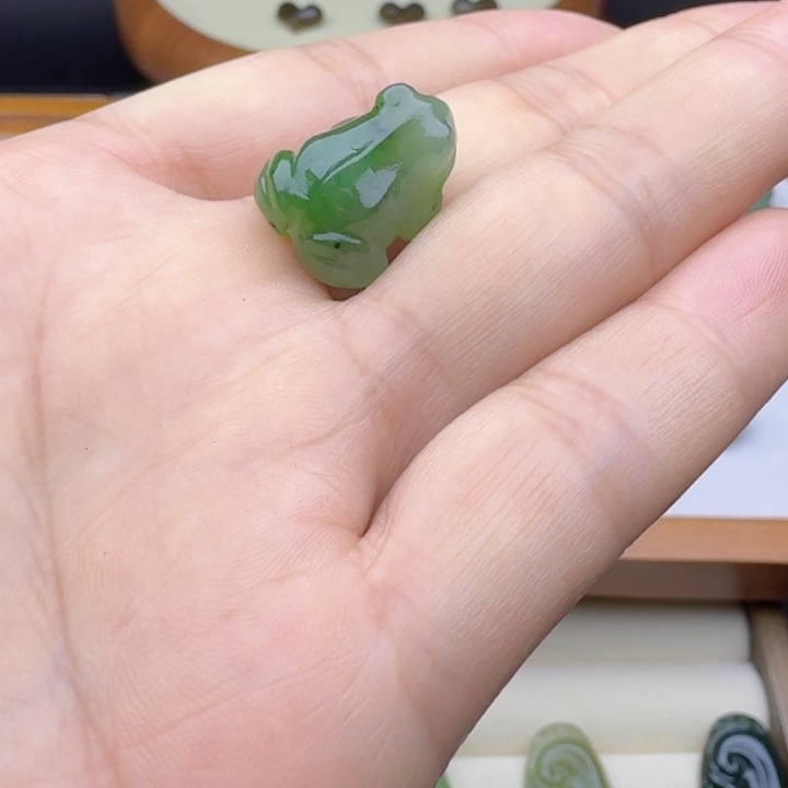 大***2和田玉（糖玉）未镶嵌车挂