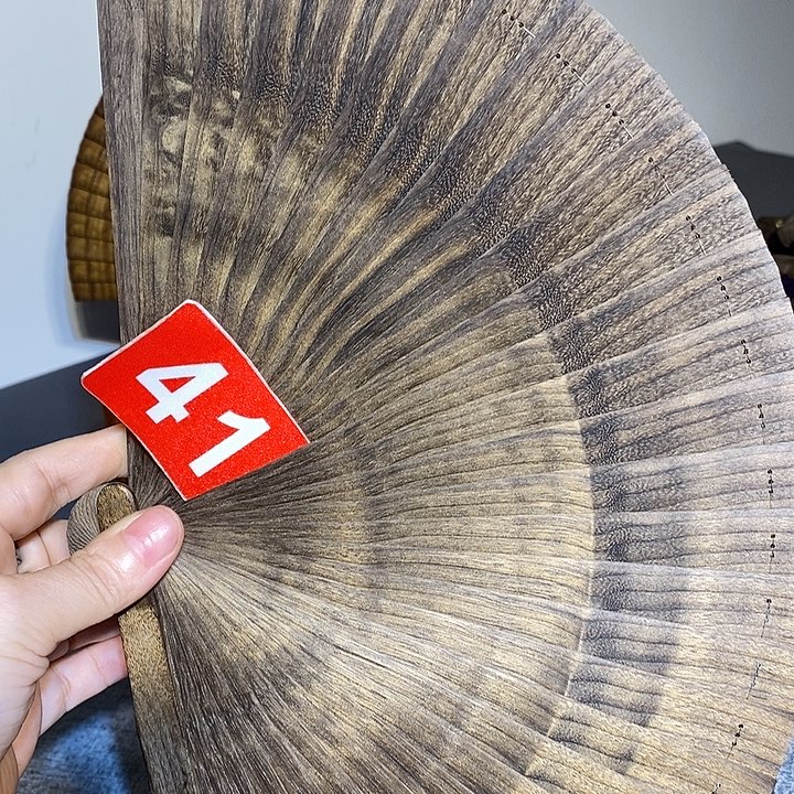 老***玩金丝楠金丝楠木扇子