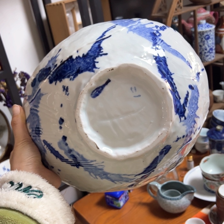 盖碗瓷器直播放漏中