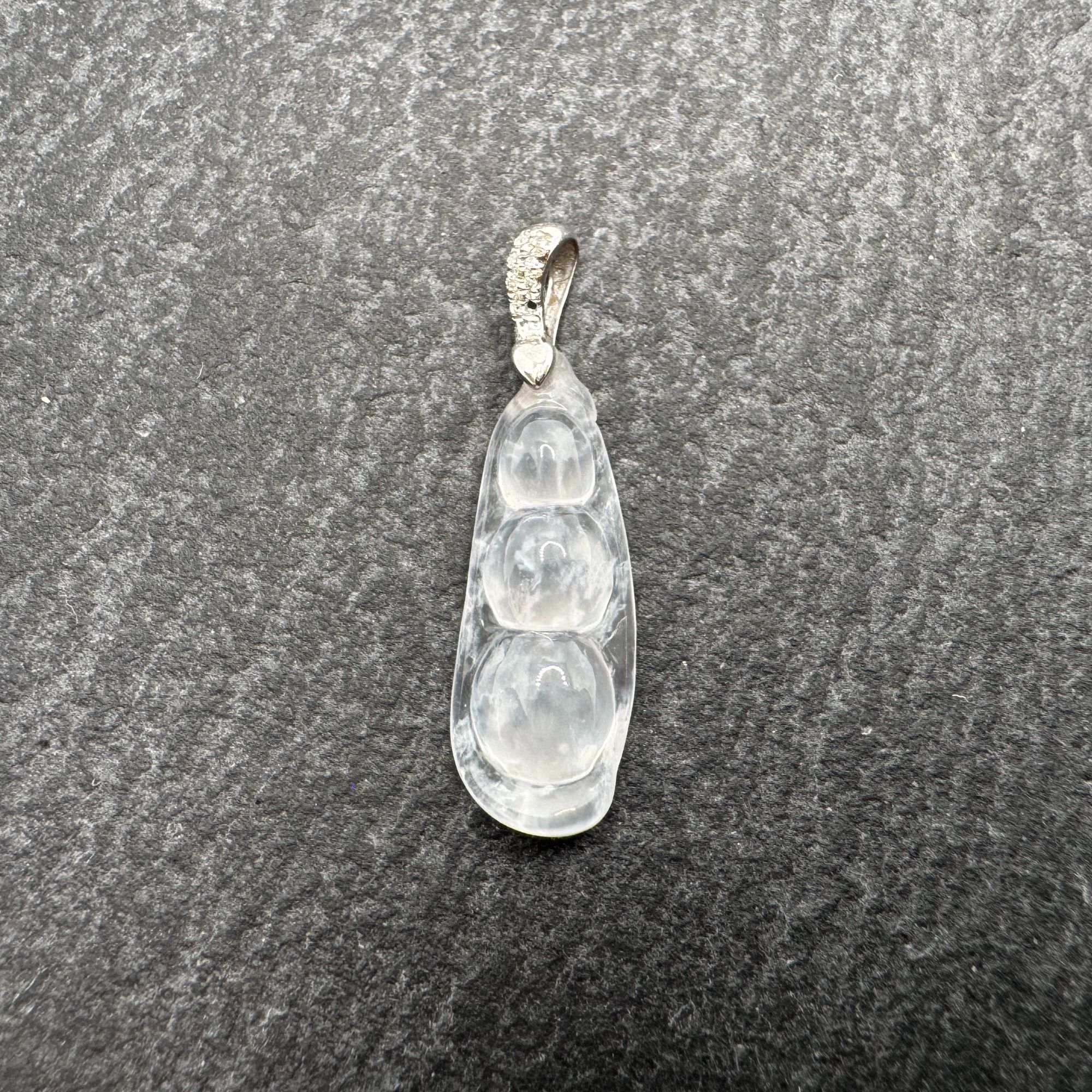 久鱼珠宝  18K金翡翠挂件多样发一067