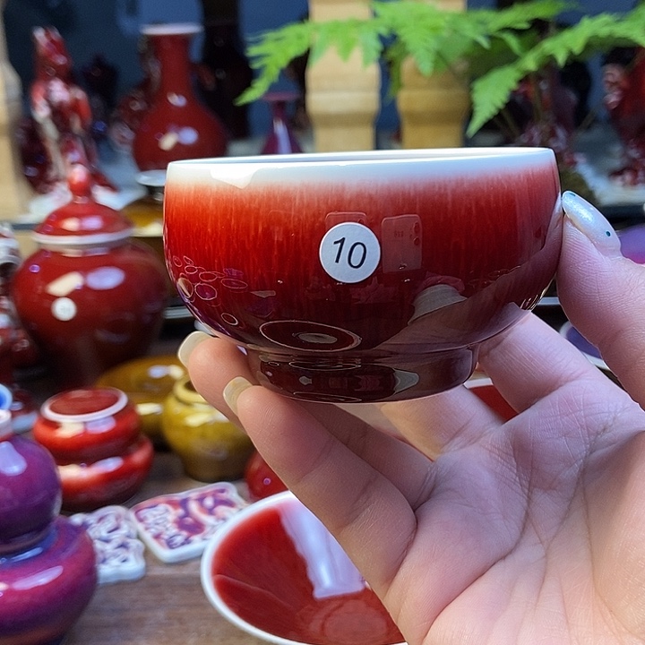 陶瓷小*哥景德镇名陶坊原矿郎红