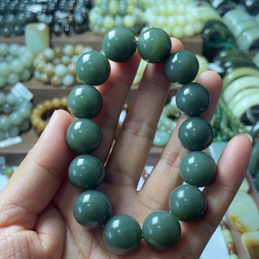 和田玉手链未镶嵌