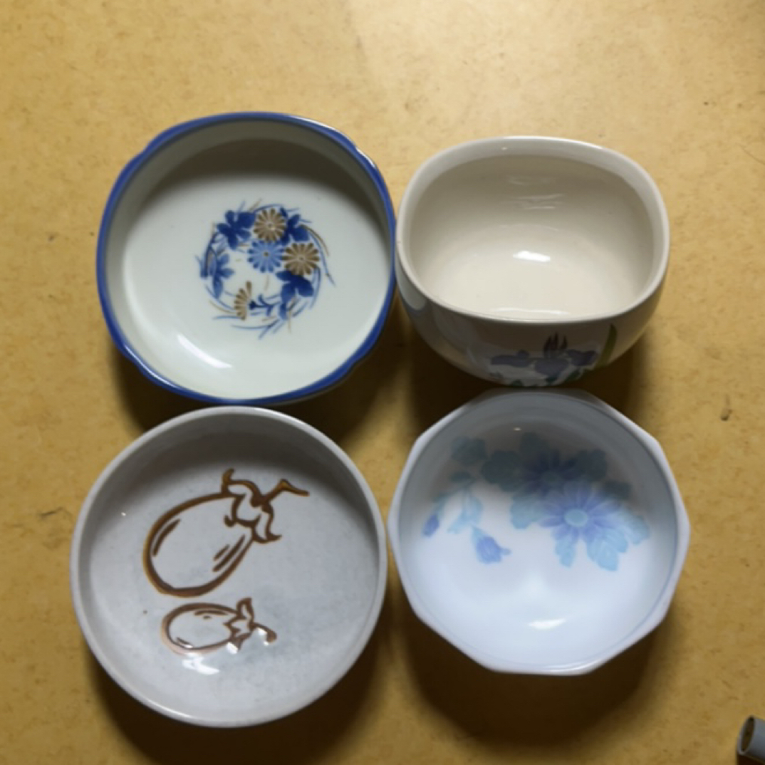 4个一组默认微瑕特色印花碗