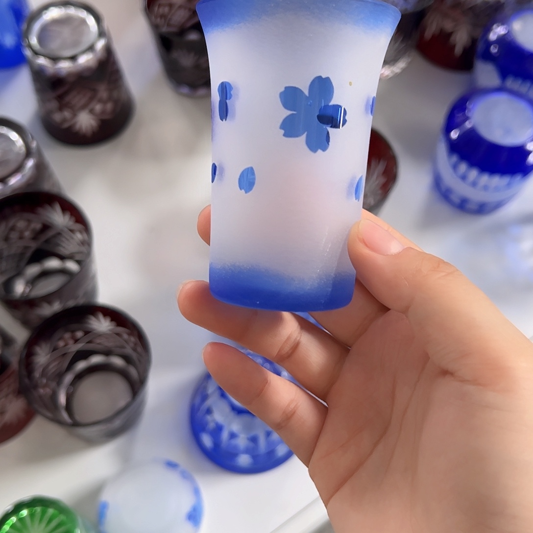 手柄款水晶玻璃如图一个