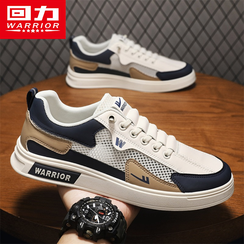 回力男鞋夏季2025新款板鞋男士百搭运动休闲网鞋透气防臭网面鞋男商品图