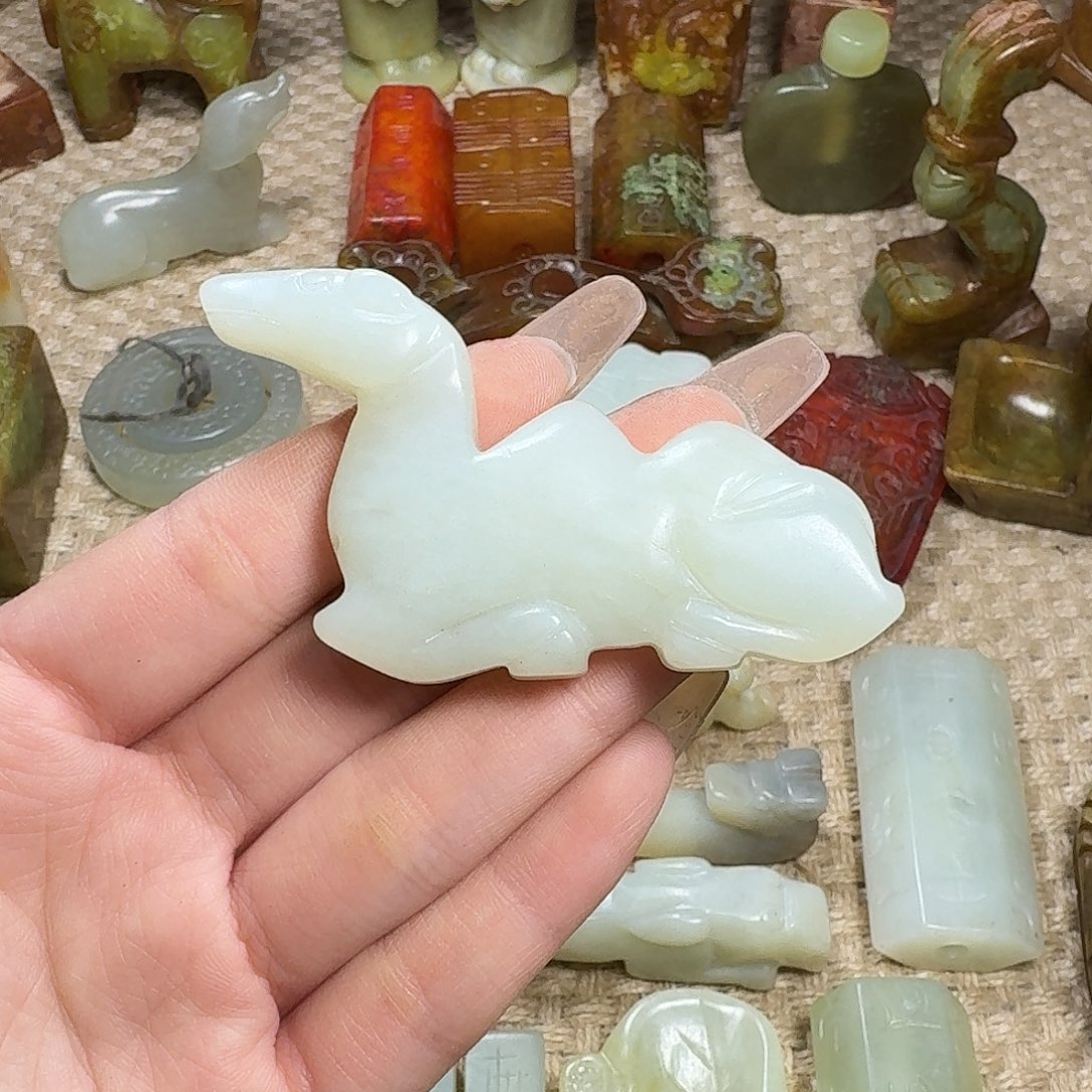 白玉菩提吊坠挂件