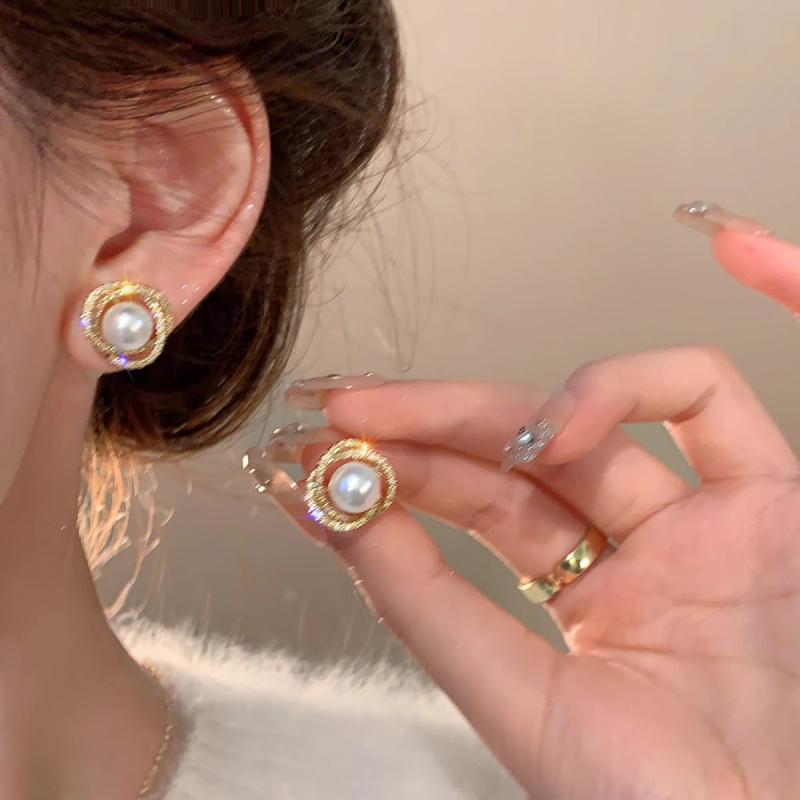 1066玫瑰花开百搭耳饰