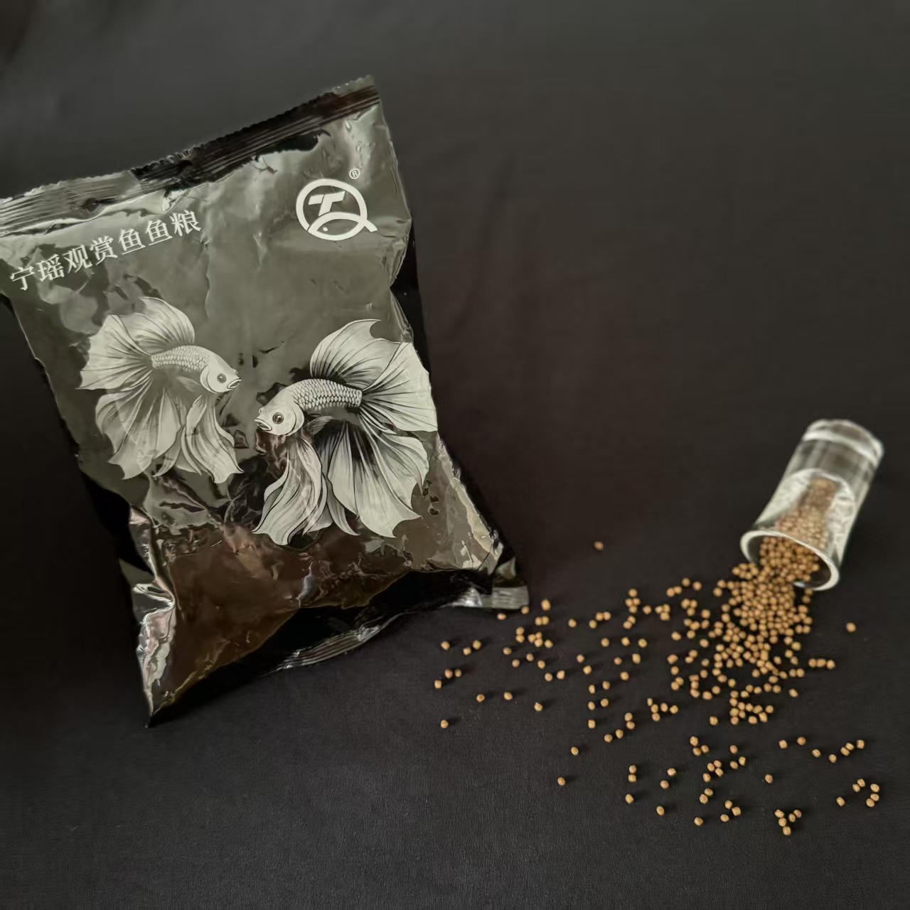 观赏鱼蝴蝶鲤专用鱼粮高蛋白不浑水