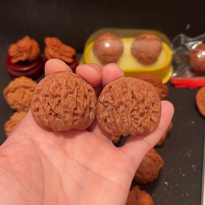 把件文玩核桃四座楼39