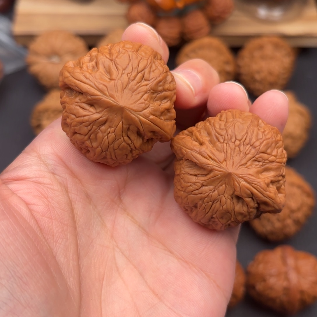 文玩核桃把件铁锤40