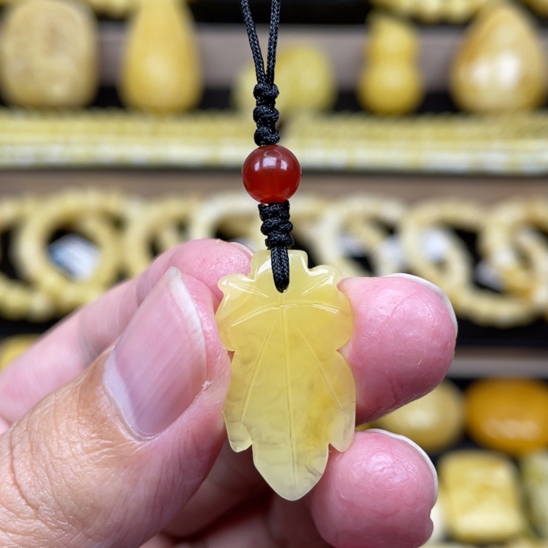 琥珀裸石未镶嵌琥珀蜜蜡