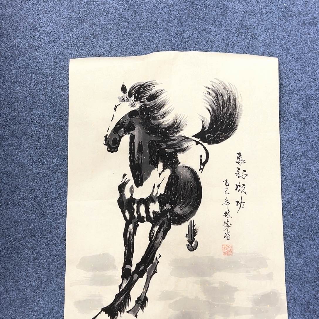 国画国画作品宣纸纯手绘