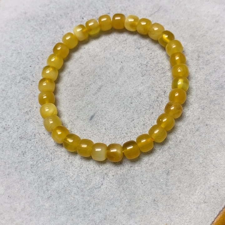 蜜蜡未镶嵌裸石串