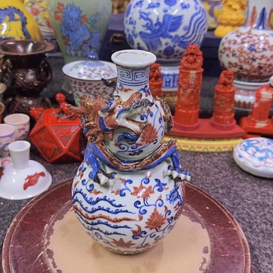 瓷片摆件家居设计的设计