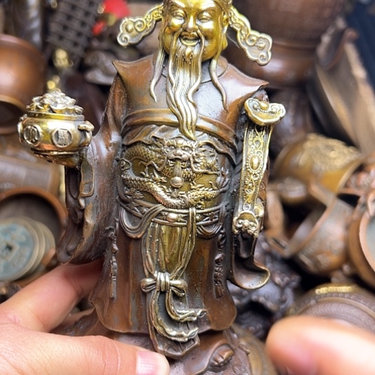 铜制文玩把玩物件