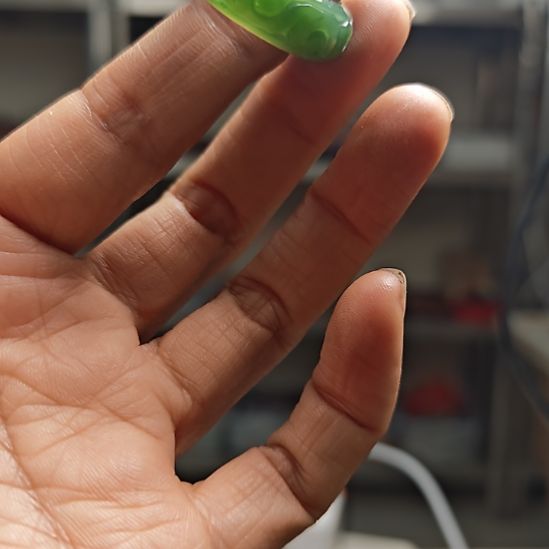 未镶嵌戒指和田玉丽