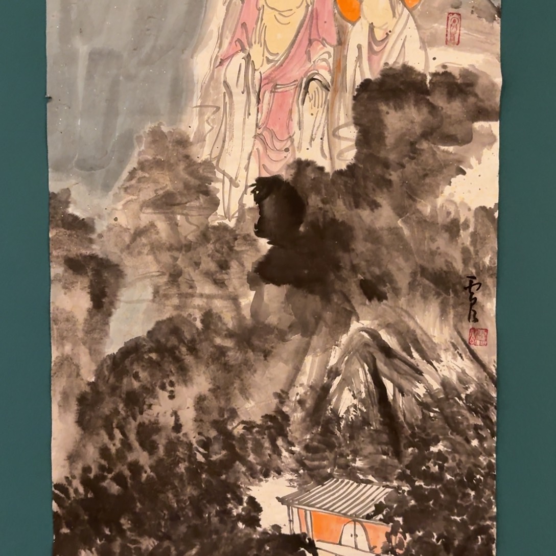 国画雷公老师作品画作